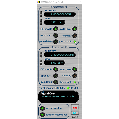 6 GHz Signal Source PXI Module left angle view